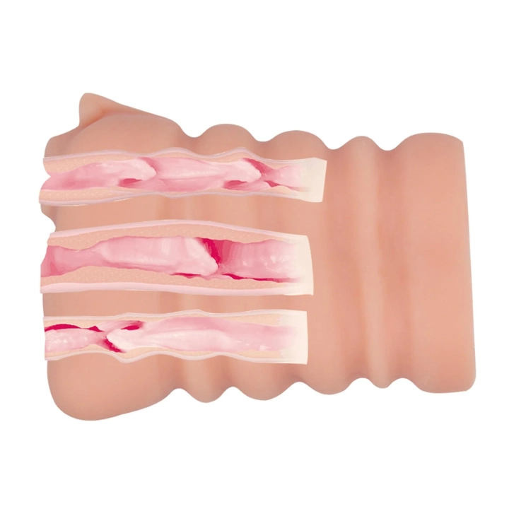 Tunel miłości BAILE - PASJA KOBIETY, 3 niezależne otwory, miękkie wypustki