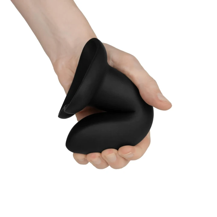 Dildo Flow Emotional Plus - Płynny Silikon, Gruby Trzon, Zakrzywiona Końcówka