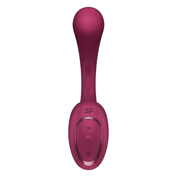 Wibrator G – Satisfyer G For Goddess 2, 2 silniki, elastyczny kształt, IPX7