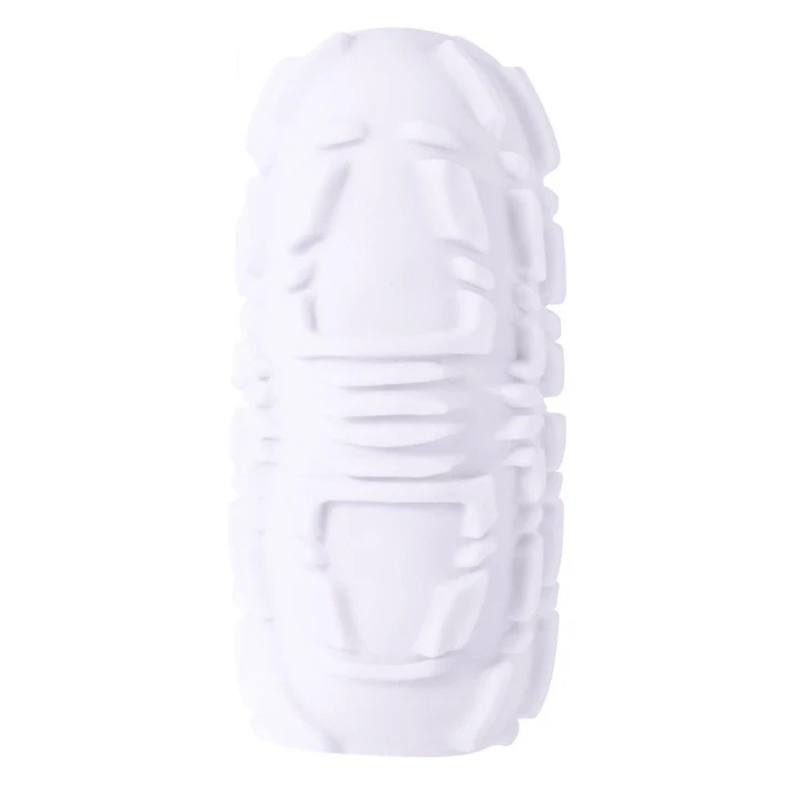 Masturbator TPE Marshmallow Maxi, wibrujący, długość 14,1 cm, wodoodporny