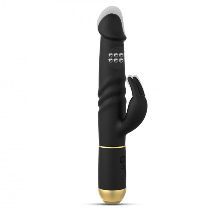 Wibrator Dorcel FURIOUS RABBIT 2.0 - 3w1, 7 trybów wibracji, silikonowy, USB