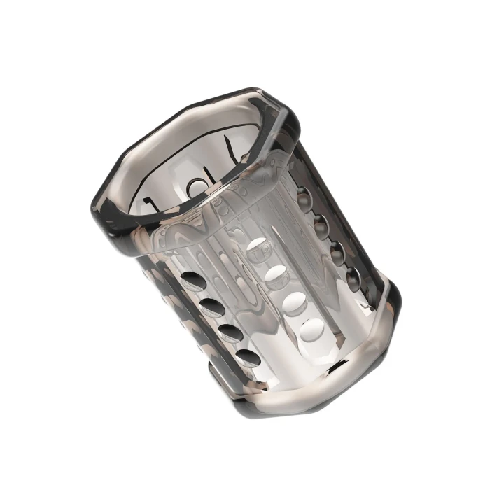 Nakładka na penisa PRETTY LOVE, TPR, wodoodporna, teksturowana, elastyczna