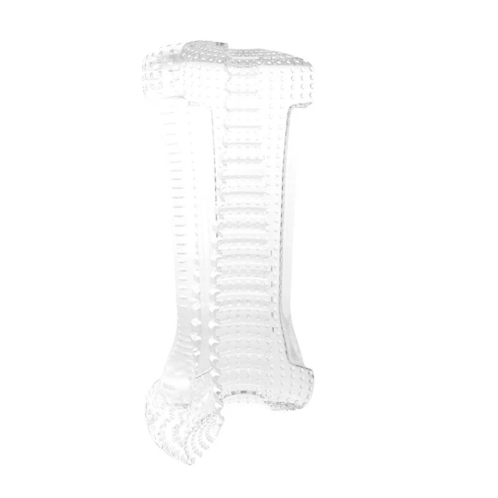 Masturbator przezroczysty Me You Us, elastyczny TPE, wodoodporny, 13 cm