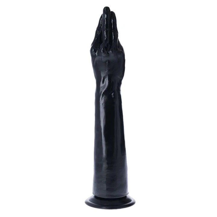 Fisting dłoń Mano Benamera Nero, PVC, średnica 7,3 cm, długość 40 cm