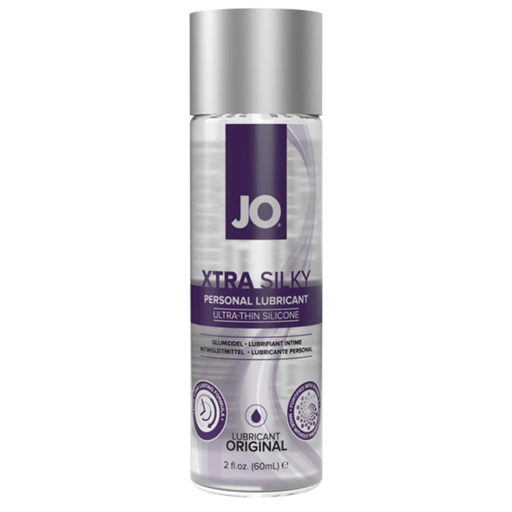 Lubrykant silikonowy System JO Xtra Silky Thin, cienka formuła, 60 ml, bez konserwantów