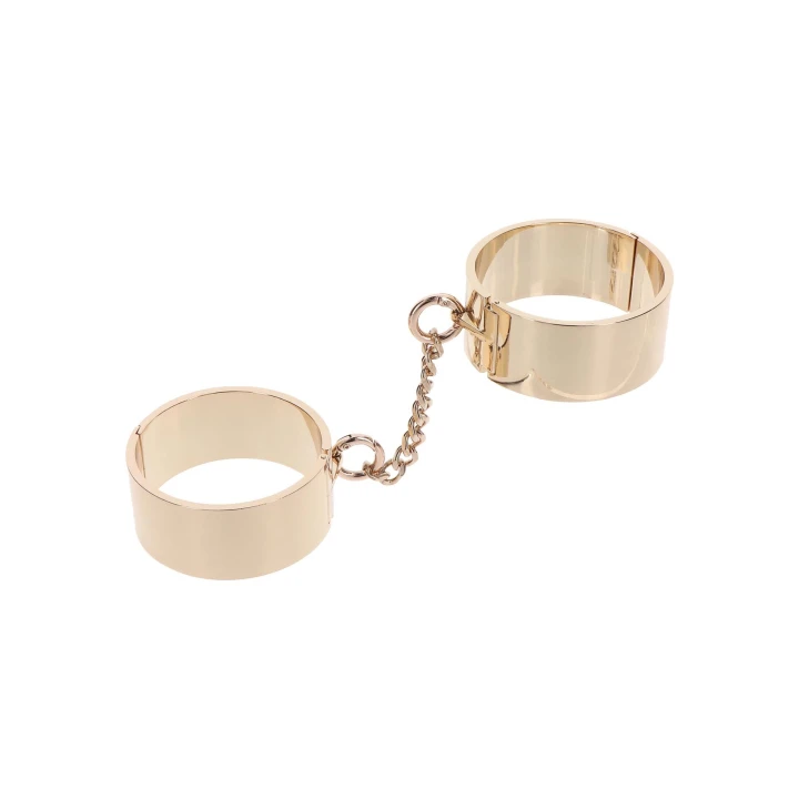 Mankiety na nadgarstki TABOOM Dona, metal bez niklu, różowe złoto, 6,2 cm