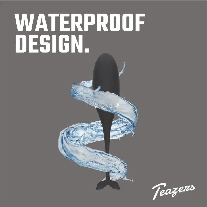 Mini Wibrator - Luxurious, 12 ustawień wibracji, zdalne sterowanie, czarny