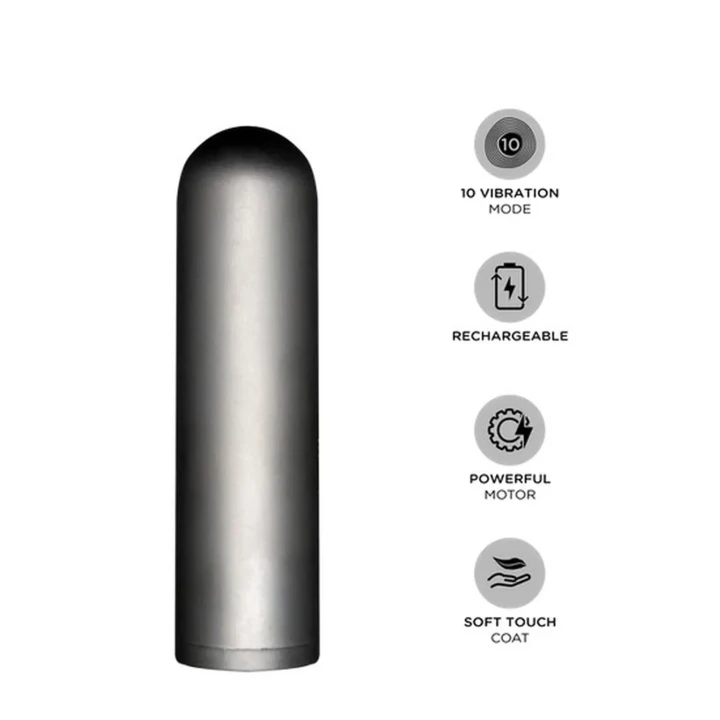 Stymulator łechtaczki Orgie Orgasmic Bullet - mini wibrator 10 trybów, żel stymulujący