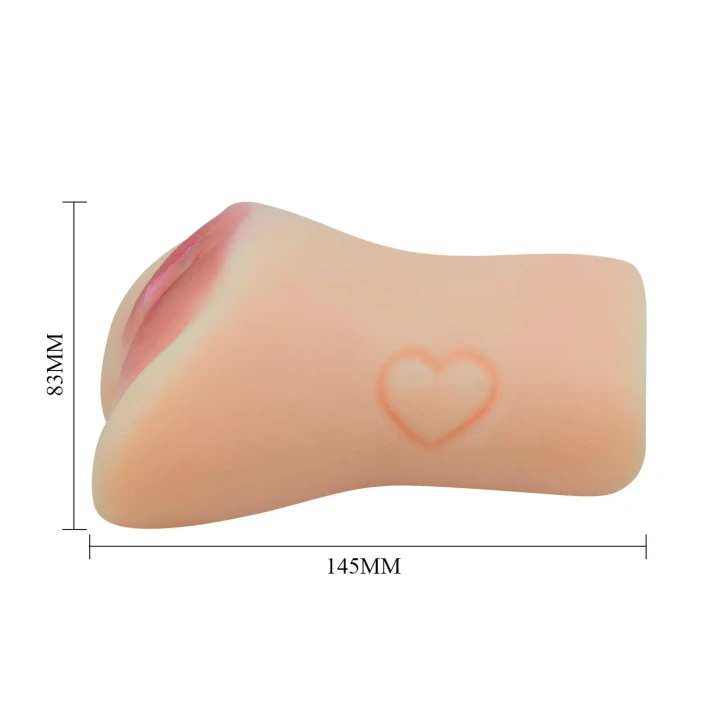 Masturbator TPR - CRAZY BULL Elena, realistyczne detale, mięsisty tunel