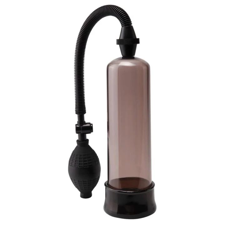 Pompa do penisa PW Beginner's Power Oumo Smoke — przezroczysta, dł. 19 cm, ø 5 cm