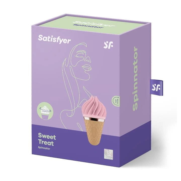 Stymulator klitoralny Satisfyer Sweet Temptation, 10 ustawień, wodoodporny IPX7