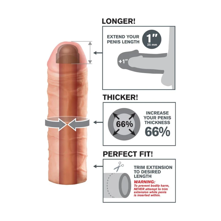 Przedłużacz do penisa Fantasy X-tensions® Mega 1