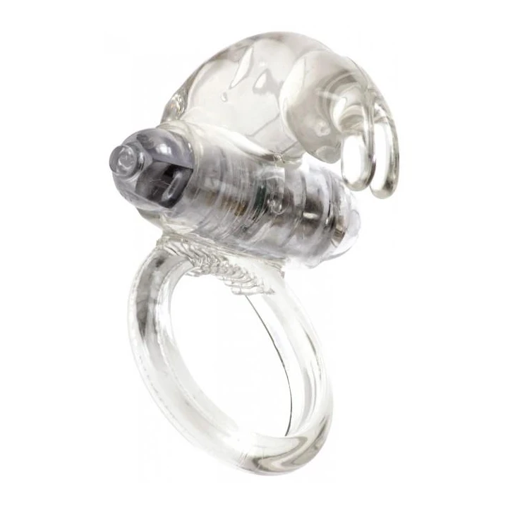 Pierścień wibracyjny Me You Us, TPE/ABS, 5 cm, elastyczna wypustka do łechtaczki