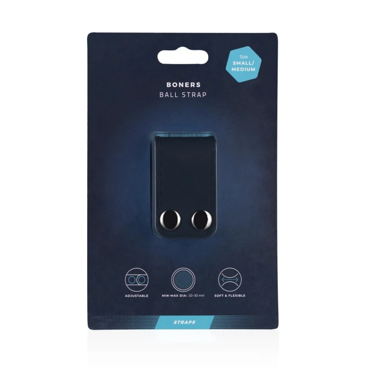 Nosze kulkowe Boners, silikonowe, elastyczne, w różnych rozmiarach - szare