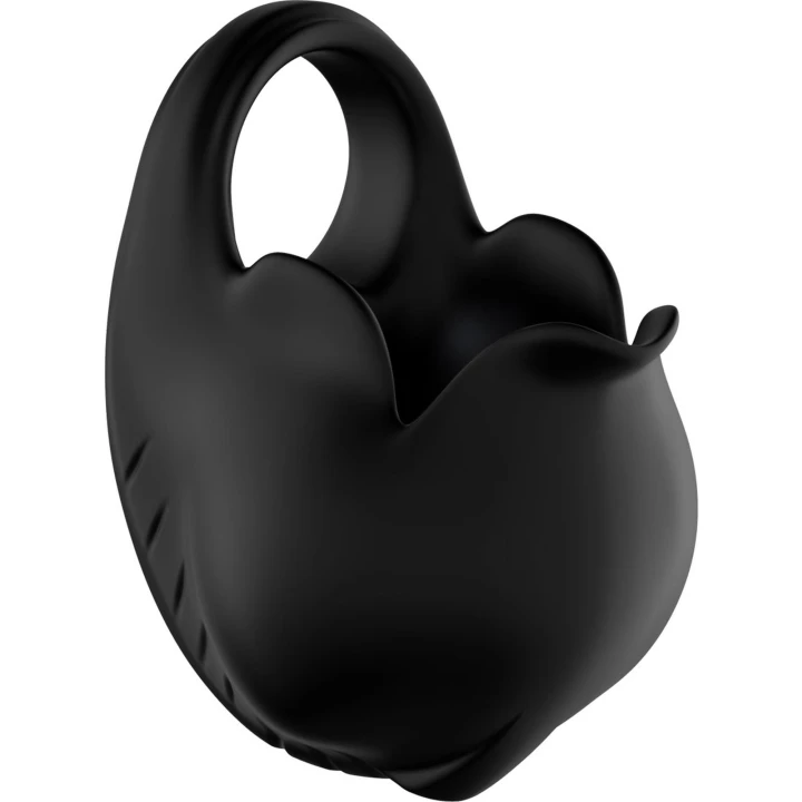 Wibrator na penisa Ranger Black z pilotem, 9 trybów wibracji, wodoodporny