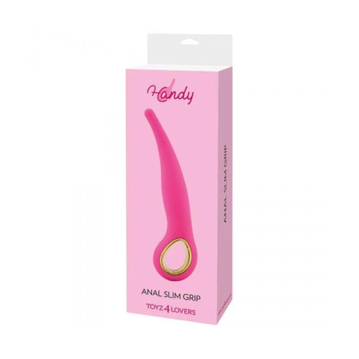 Wibrator analny Toyz4Lovers Slim Grip, wodoodporny, 10 trybów wibracji, silikon