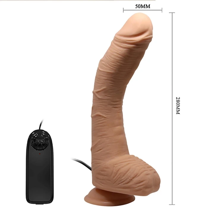 Dildo BAILE z wibracją, 11