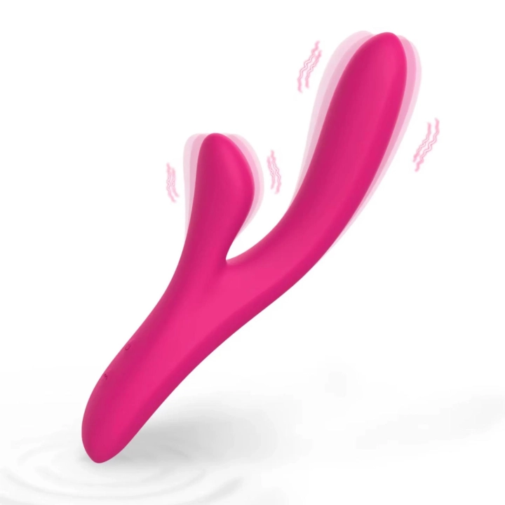 Wibrator rabbit Kinky Pleasure Model Y – podwójny silnik, 10 trybów, wodoodporny IPX6
