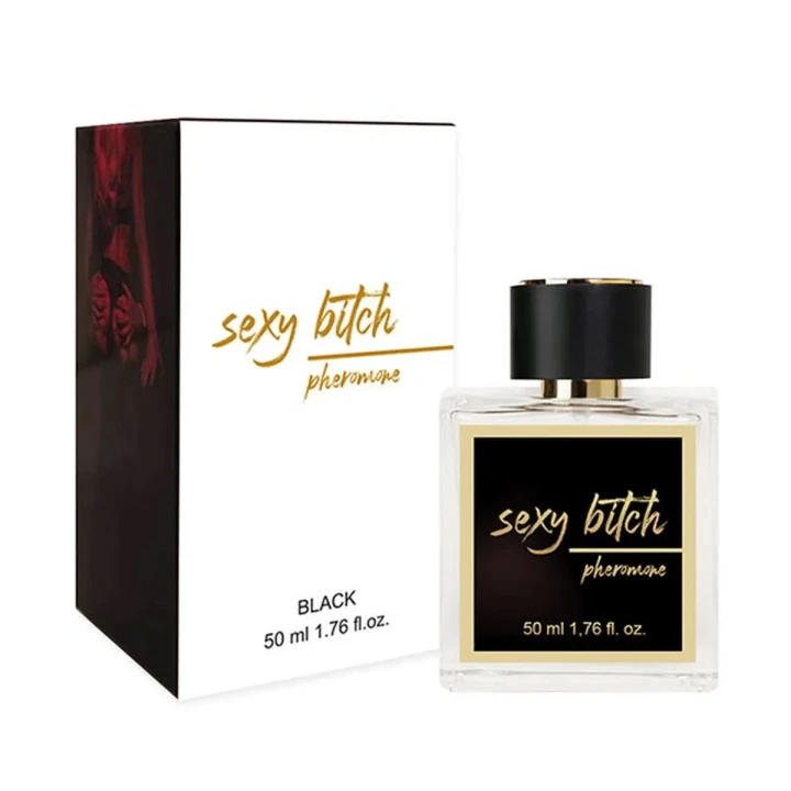 Pheromony unisex SEXY BITCH BLACK, 50 ml - orientalny zapach, nuty drzewne i przyprawowe