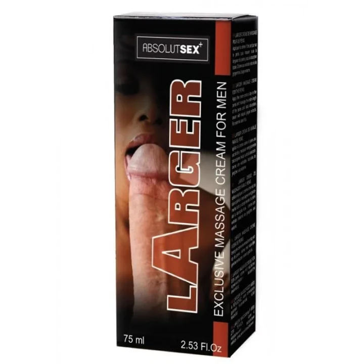 Żel/sprej powiększający LARGER - 75ml, intensywna stymulacja, długotrwała erekcja