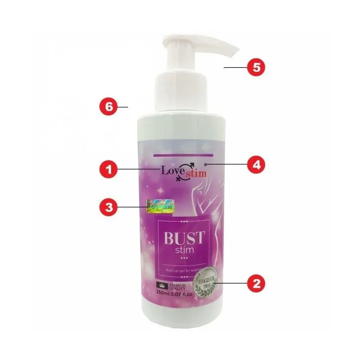 Żel ujędrniający do biustu BUST STIM 150ml - podnosi, powiększa, napina skórę
