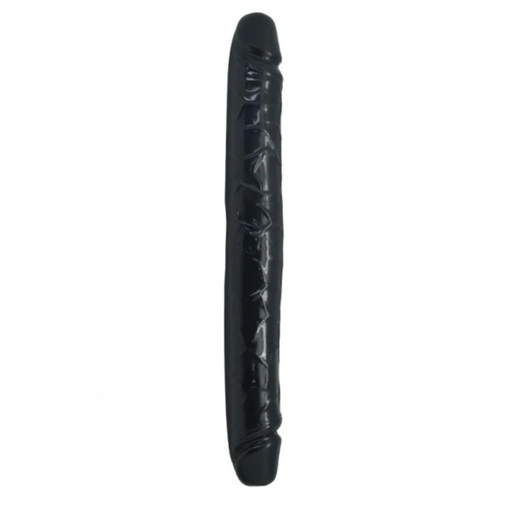 Dildo z podwójnym końcem Toyz4Lovers, materiał TPE, długość 33 cm, średnica 4 cm