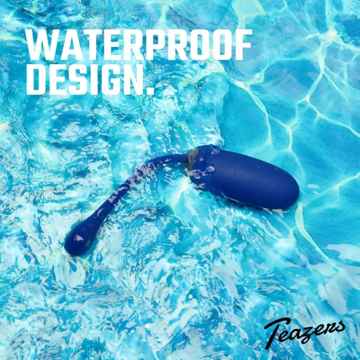Wibracyjne jajeczko Teazers z pilotem, 10 trybów wibracji, silikonowa powierzchnia