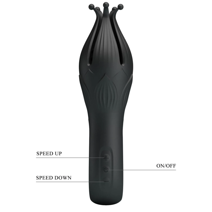 Trener penisa Arella - Silikonowy, 12 trybów wibracji, Wodoodporny