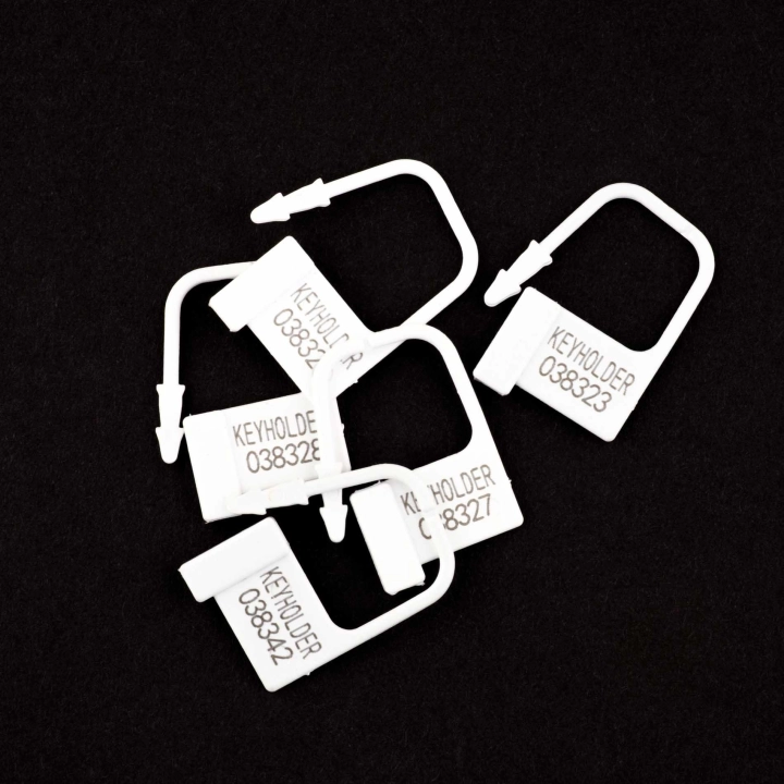 Klatka na penisa Silicone Control – zestaw 5 pierścieni, długość 7 cm, wymienne kołki