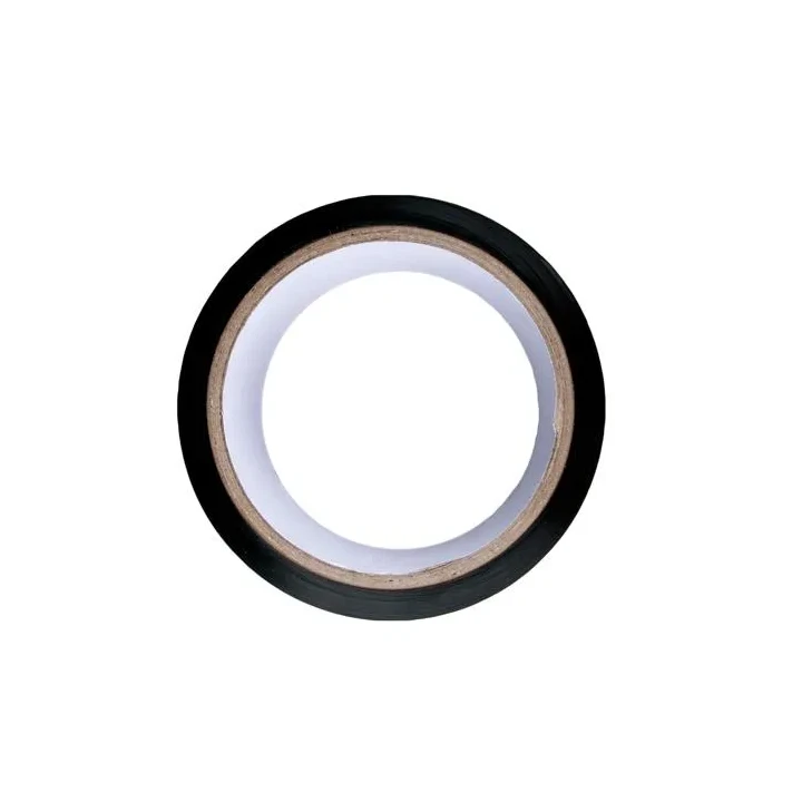 Taśma bondage PVC Black 20 m - wielofunkcyjna, nieklejąca, czarna