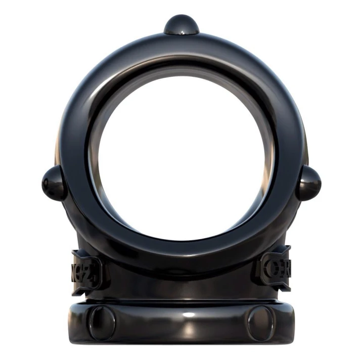 Pierścień penisa z pierścieniem jąder Rock Hard, TPR, trwałość 7 cm, elastyczny