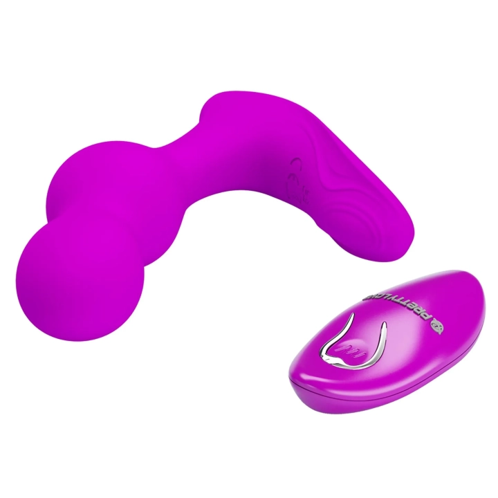 Wibrator analny zdalnie sterowany PRETTY LOVE Terrance, silikon, 10 trybów wibracji, wodoodporny