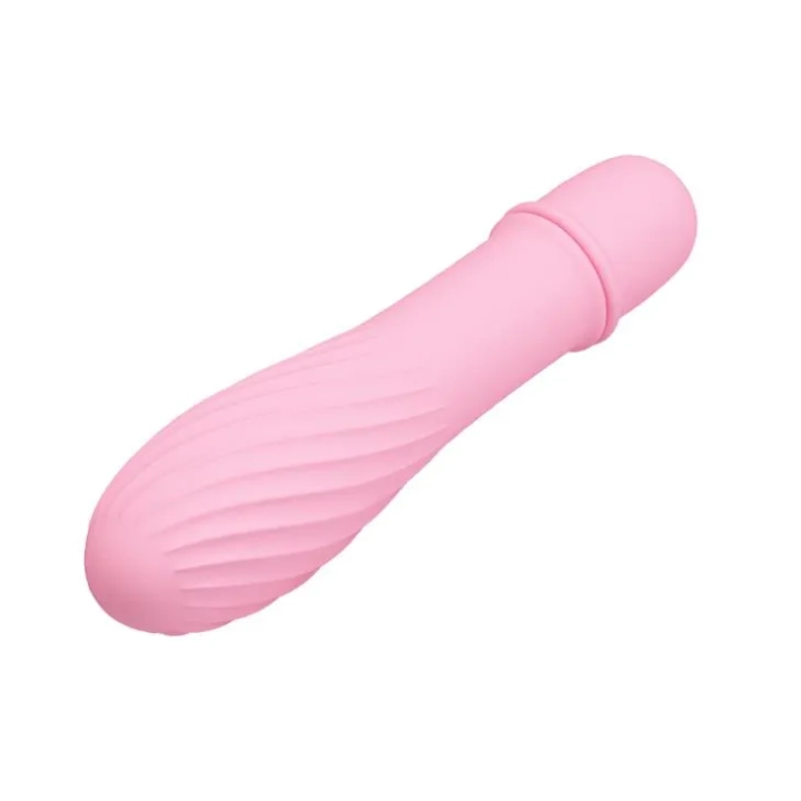 Wibrator silikonowy Pretty Love Solomon, 10 funkcji drgań, wodoodporny, 123mm