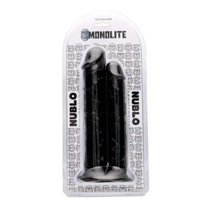 Dildo 27 cm Nublo Monolite | PVC, 8,9 cm Średnica, Dwustronny