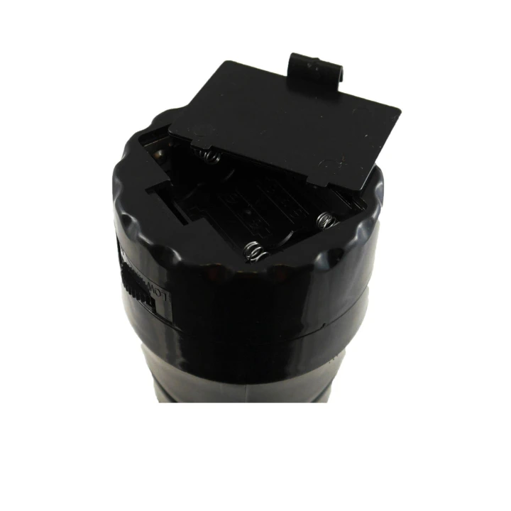 Masturbator latarka CyberSkin® z wibracją i realistycznymi wypustkami