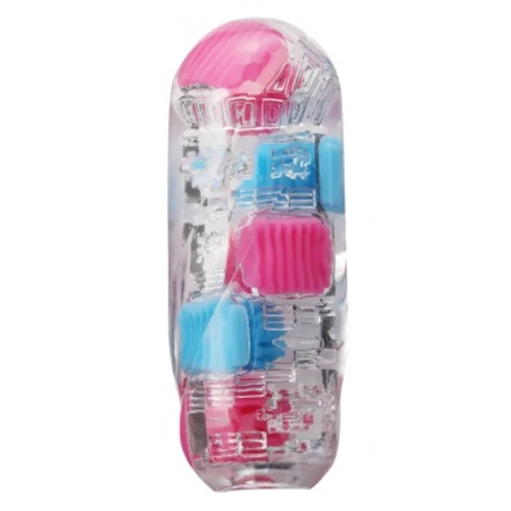 Masturbator Tenga Bobble Crazy Cubes 14 cm, elastyczny, z dynamiczną stymulacją
