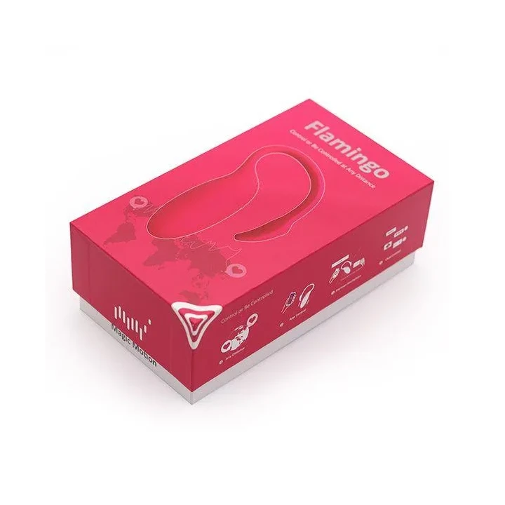 Wibrator punktu G Magic Motion Flamingo, wodoodporny, Bluetooth, ABS/silikon