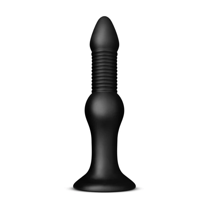 Dildo - BUTTR, 25 cm długości, żebrowany trzon, do użytku analnego i waginalnego