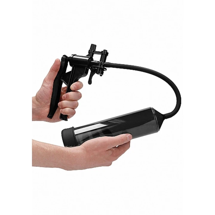 Pompa próżniowa PUMPED Elite - 23 cm długości, średnica 6 cm, silikonowy wąż