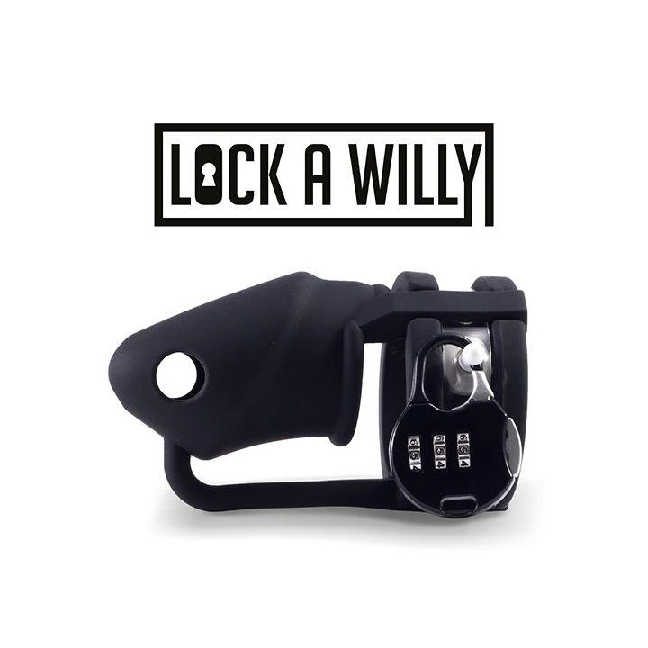 Pas cnoty Lock-a-Willy - elastyczny silikon, regulowany, 3 rozmiary do wyboru