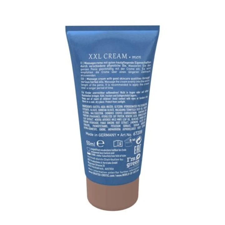 Krem powiększający penis BIG LOVE 50ml - XXL, wspomaga erekcję, poprawia krążenie