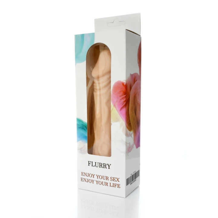 Wibrator realistyczny FLURRY, CyberSkin®, regulowana prędkość, mocne wibracje