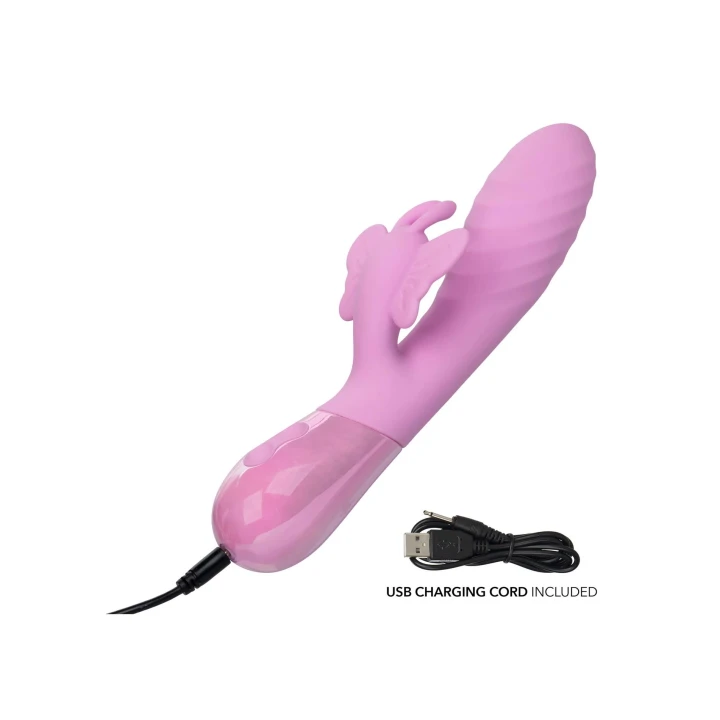 Masażer podwójny Aura Dual Flutter, 10 prędkości, silikonu, wodoodporny