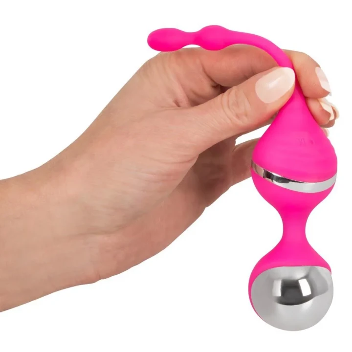 Kulki wibracyjne – Sweet Smile, 10 trybów, silikon z PU, długość 18 cm