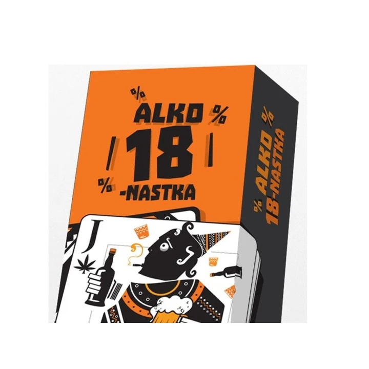 Gra karciana - Alko Osiemnastka, epicka zabawa na 18 urodziny, śmieszne polecenia