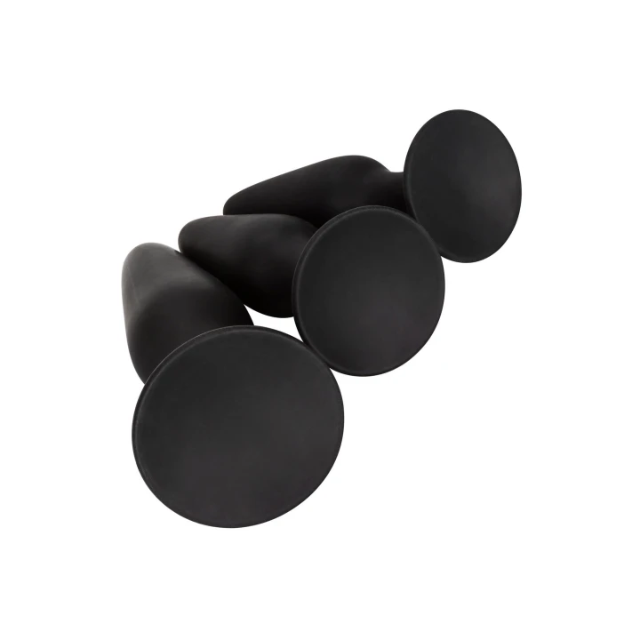 Zestaw treningowy korków analnych COLT, silikon, 3 rozmiary, wodoodporny