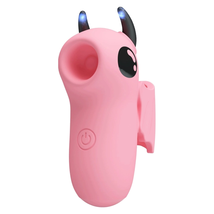 Stymulator łechtaczki Magic Devil — silikonowy, 10 trybów + funkcja E‑Stim