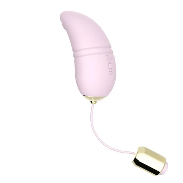 Wibracyjne jajeczko silikonowe, różowe, 9 trybów, 100% wodoodporne