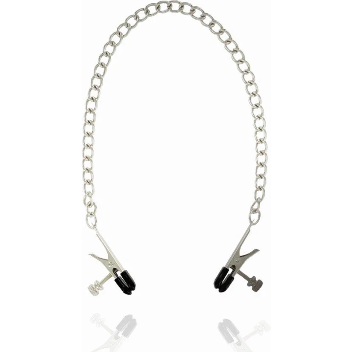 Chwytak metalowy Kinky Pleasure - regulowany, stal nierdzewna, eleganckie opakowanie