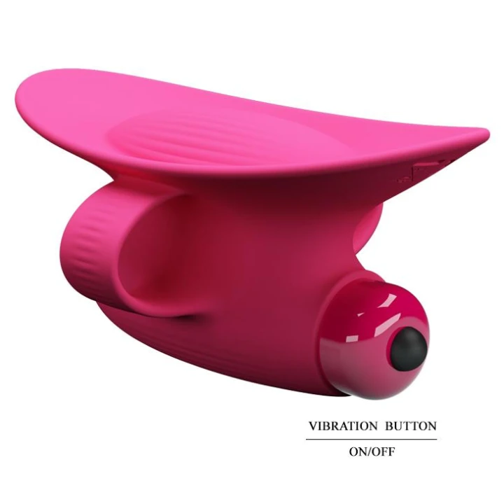 Stymulator łechtaczki PRETTY LOVE - NELLY, 10 funkcji wibracji, silikonowy, różowy